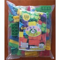 Bloco De Montar 100 Peças - funny toys Bloco De Montar 100 Peças - funny toys
