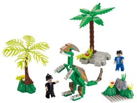 Bloco de Montar 112 Peças Xalingo - Dino Saga Operação Oviraptor Bloco de Montar 112 Peças Xalingo - Dino Saga Operação Oviraptor
