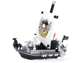 Bloco de Montar 129 Peças Piratas Navio - Xalingo Bloco de Montar 129 Peças Piratas Navio - Xalingo