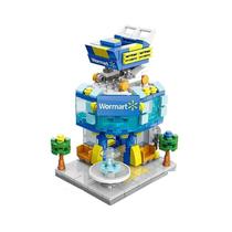 Bloco De Montar 208 Pçs Educativo Cidade Lego Montável - Falcor