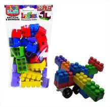 Bloco de Montar 30 Pecas Simples