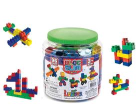 Bloco De Montar 96 Peças Bloco De Montar 96 Peças