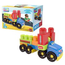 Bloco De Montar Blocolândia Super Truck 18 Pçs Dismat MK419 Bloco De Montar Blocolândia Super Truck 18 Pçs Dismat MK419