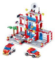 Bloco De Montar Bombeiros Cidade City 550 Peças 550 Bombeiros Bloco De Montar Bombeiros Cidade City 550 Peças 550 Bombeiros