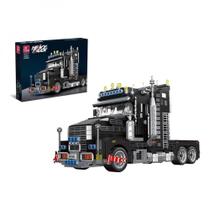 Bloco de Montar Caminhao Mega Prime 1545 Pecas Heavy Truck - Jie Star 92005