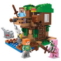 Bloco de Montar Casa na Arvore Craft Brinquedo 170 pçs 81004