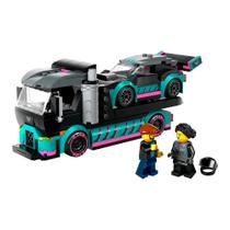 Bloco de Montar - City - Carro de Corrida e Caminhão-Cegonha - 328 peças - LEGO Bloco de Montar - City - Carro de Corrida e Caminhão-Cegonha - 328 peças - LEGO