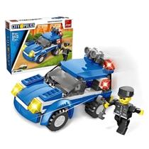 Bloco de Montar City Police - 61Pçs