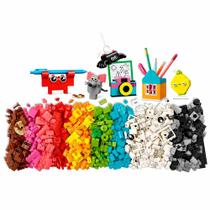 Bloco de Montar - Classic Caixa Criativa Feliz - 680 peças - LEGO