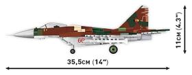 Bloco de Montar Cobi Caça Militar MiG-29 Fulcrum 545 peças