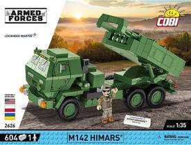 Bloco de Montar Cobi Lança Foguetes M142 Himars 604 peças