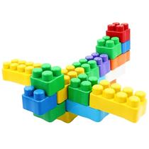 Bloco de montar Crie e Monte 80 peças