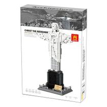 Bloco De Montar Cristo Redentor Arquitetura Mundial 973 Peças Toys Import Bloco De Montar Cristo Redentor Arquitetura Mundial 973 Peças Toys Import