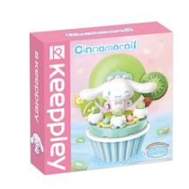 Bloco de Montar Cupcake de Kiwi do Cinnamoroll Keepplay