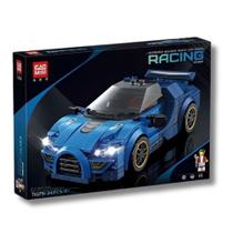 Bloco de Montar de Carro Esportivo Speed 1:18 - Estilo Lego Technic +450 Peças -