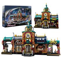 Bloco de Montar de Encaixe Bar Retrô com Duas Formas 1557 peças Decoração Brinquedo Educativo Infantil Adolescente Adulto Conjunto de Construção Bloco de Montar de Encaixe Bar Retrô com Duas Formas 1557 peças Decoração Brinquedo Educativo Infantil Adolescente Adulto Conjunto de Construção