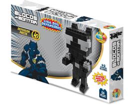 Bloco De Montar Defensor Preto 64 Peças 351 GGB