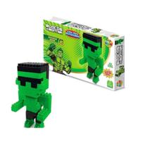 Bloco de Montar Defensor Verde Ref 348 GGB Brinquedos presente dia das crianças Bloco de Montar Defensor Verde Ref 348 GGB Brinquedos presente dia das crianças