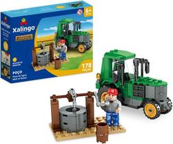 Bloco de Montar Fazenda Poço 178 Peças Xalingo
