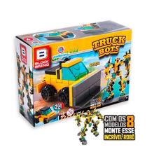 Bloco de Montar Força Maxima Carregadeira 40 Peças - Polibrinq Bm037