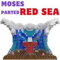 Bloco de Montar História Bíblica Multi-Blocks Moisés e o Mar Vermelho 904 peças Bloco de Montar História Bíblica Multi-Blocks Moisés e o Mar Vermelho 904 peças