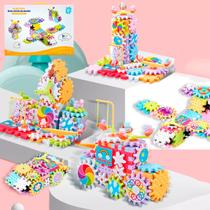 Bloco de Montar Infantil Brastoy 165 Peças Brinquedo de Construção Encaixe Educativo Criativo Bloco de Montar Infantil Brastoy 165 Peças Brinquedo de Construção Encaixe Educativo Criativo