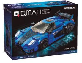 Bloco de Montar Keepplay Carro Voador Celeste Speed Car