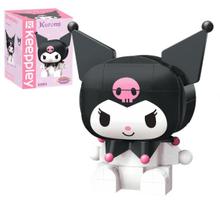 Bloco de Montar Keepplay Personagem Kuromi Hello Kitty e Amigos
