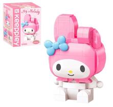Bloco de Montar Keepplay Personagem My Melody Hello Kitty e Amigos