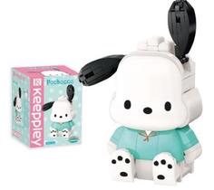 Bloco de Montar Keepplay Personagem Pochacco Hello Kitty e Amigos