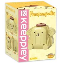 Bloco de Montar Keepplay Personagem Pompompurin Hello Kitty e Amigos