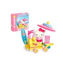 Bloco de montar keeppley hello kitty e amigos k2083