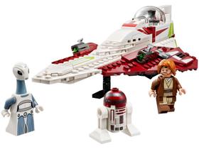 Bloco de Montar LEGO 282 Peças Star Wars Tm Caca Estelar Jedi de Obi-Wan Kenobi Bloco de Montar LEGO 282 Peças Star Wars Tm Caca Estelar Jedi de Obi-Wan Kenobi