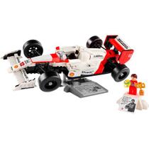Bloco de Montar LEGO 693 Peças Icons Mclaren Mp4/4 e Ayrton Senna Bloco de Montar LEGO 693 Peças Icons Mclaren Mp4/4 e Ayrton Senna