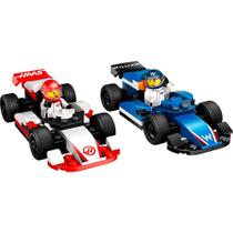 Bloco de Montar Lego City Carros da Williams Racing e Haas F1 - 92 peças - LEGO