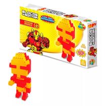 Bloco De Montar Liga Dos Defensores 64 Pcs Infantil Presente