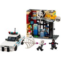 Bloco de Montar - Marvel Spider Man - Miles Morales vs. The Spot - 375 peças - LEGO