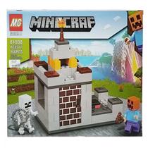 Bloco de Montar Minecraft Steve e Esqueleto 166 Pecas - Mg / Kazi 81008