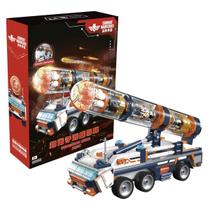 Bloco de Montar Míssil de Estilo Militar 295 peças balanço de engrenagens Decoração Brinquedo Educativo Infantil Adolescente Adulto Bloco de Montar Míssil de Estilo Militar 295 peças balanço de engrenagens Decoração Brinquedo Educativo Infantil Adolescente Adulto