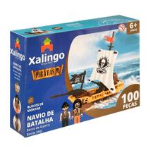Bloco de Montar Navio de Batalha - Xalingo Bloco de Montar Navio de Batalha - Xalingo