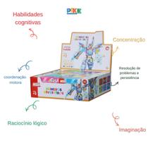 Bloco de Montar Números Infantil Brinquedo Educativo Matemático Transformer Envio de 1 dos Números Aleatóreos Bloco de Montar Números Infantil Brinquedo Educativo Matemático Transformer Envio de 1 dos Números Aleatóreos