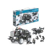 Bloco de Montar Operações Especiais Caminhão Tático de Apoio 2393 Peças Xalingo Bloco de Montar Operações Especiais Caminhão Tático de Apoio 2393 Peças Xalingo