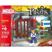Bloco de Montar Piratas Modelo A 59 Peças Tipo:Pirata Bloco de Montar Piratas Modelo A 59 Peças Tipo:Pirata