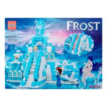 Bloco De Montar Princesa Frozen 20071 890 Peças