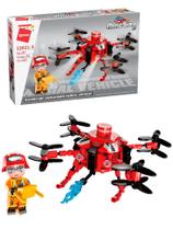 BLOCO DE MONTAR QMAN - MineCity - BOMBEIRO - DRONE BOMBEIRO