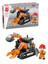 BLOCO DE MONTAR QMAN - MineCity - BOMBEIRO - ESCAVADEIRA COM GARRAS BLOCO DE MONTAR QMAN - MineCity - BOMBEIRO - ESCAVADEIRA COM GARRAS