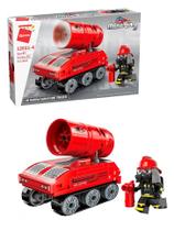 BLOCO DE MONTAR QMAN - MineCity - BOMBEIRO - LANÇADOR DE NEVE
