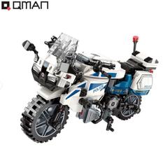 Bloco de Montar Qman Motocicleta da Polícia Mine City