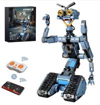 Bloco de Montar Robo Vonado Johnny 5 C/ Controle Remoto
