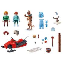 Bloco de Montar Scooby-doo No Gelo Playmobil - 70706